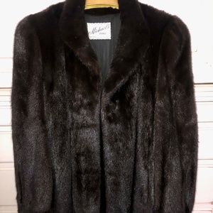 Vintage mink jacket.